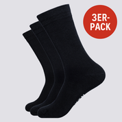 Bambus Anzugssocken, schwarz