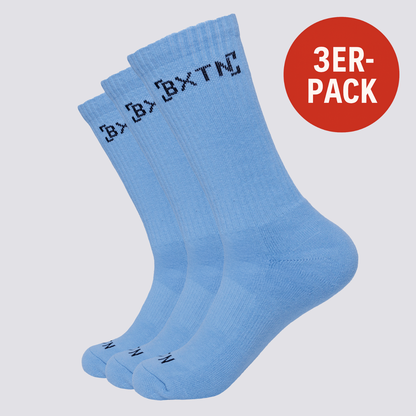 Sportsocken - Bio-Baumwolle, hellblau