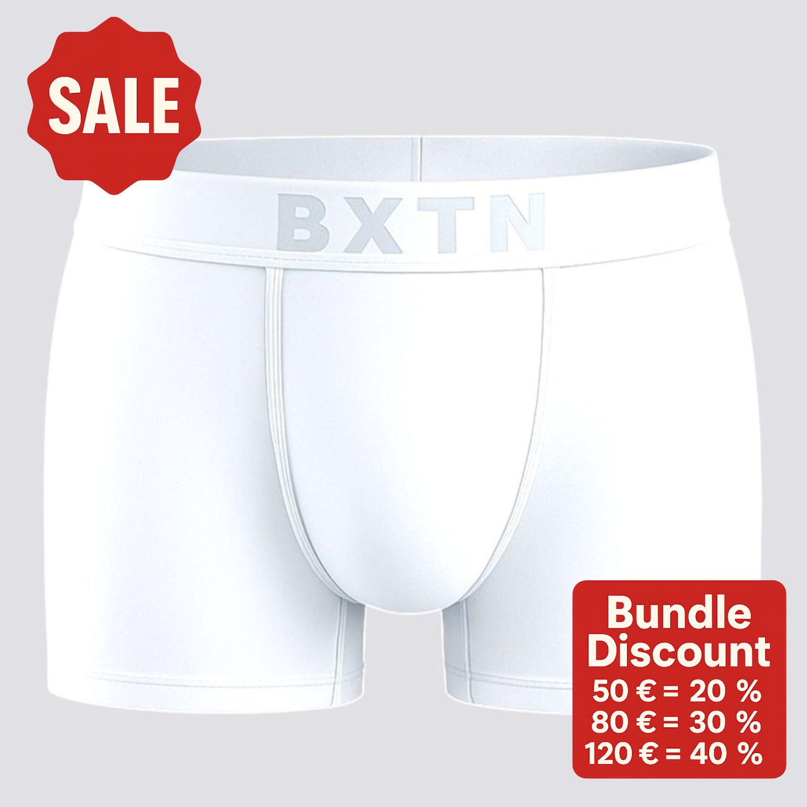 Bambus Unterwäsche, weiß