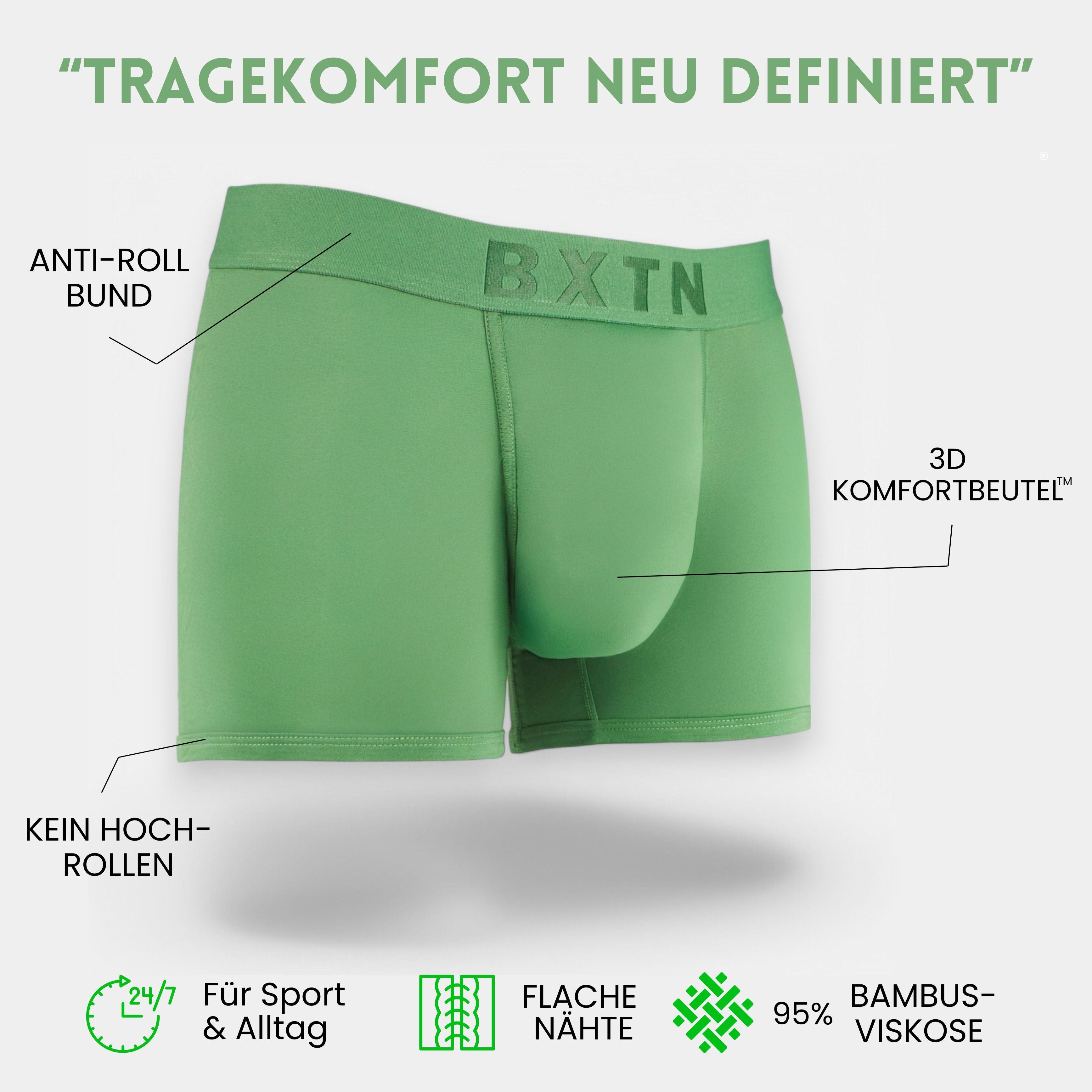 Bambus Unterwäsche, grün