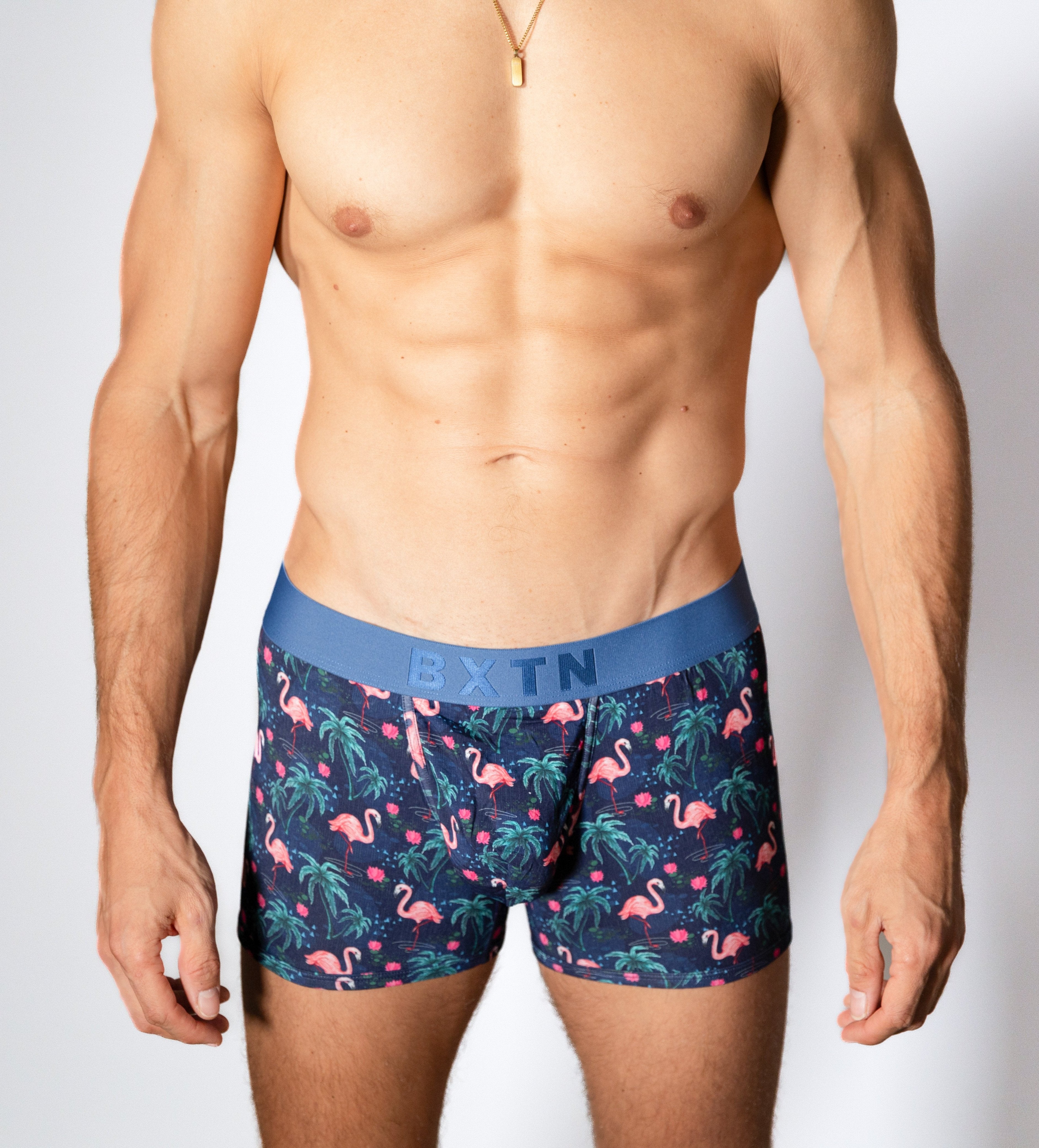 Bambus Unterwäsche, Tropical Flamingo
