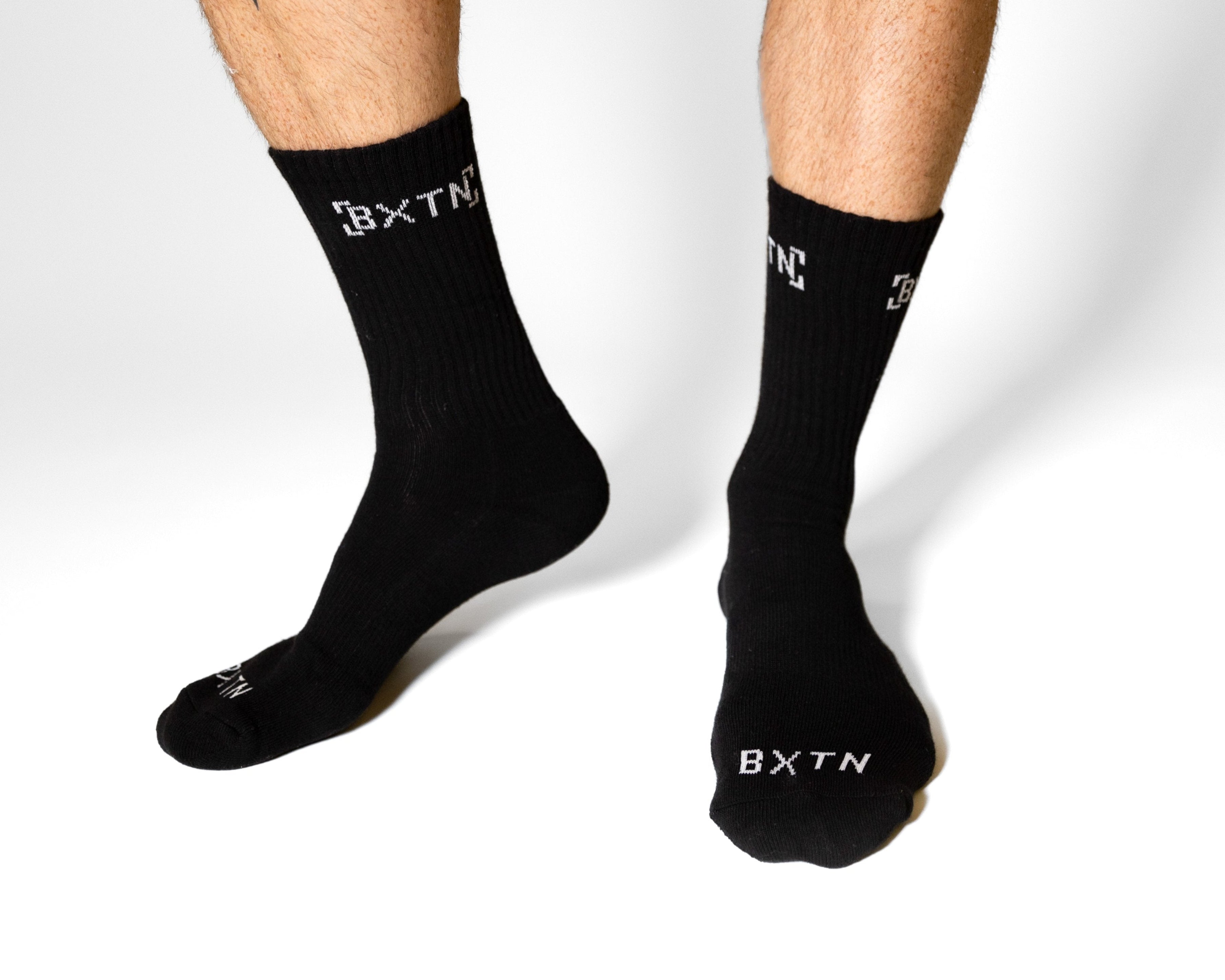 Sportsocken - Bio-Baumwolle, schwarz