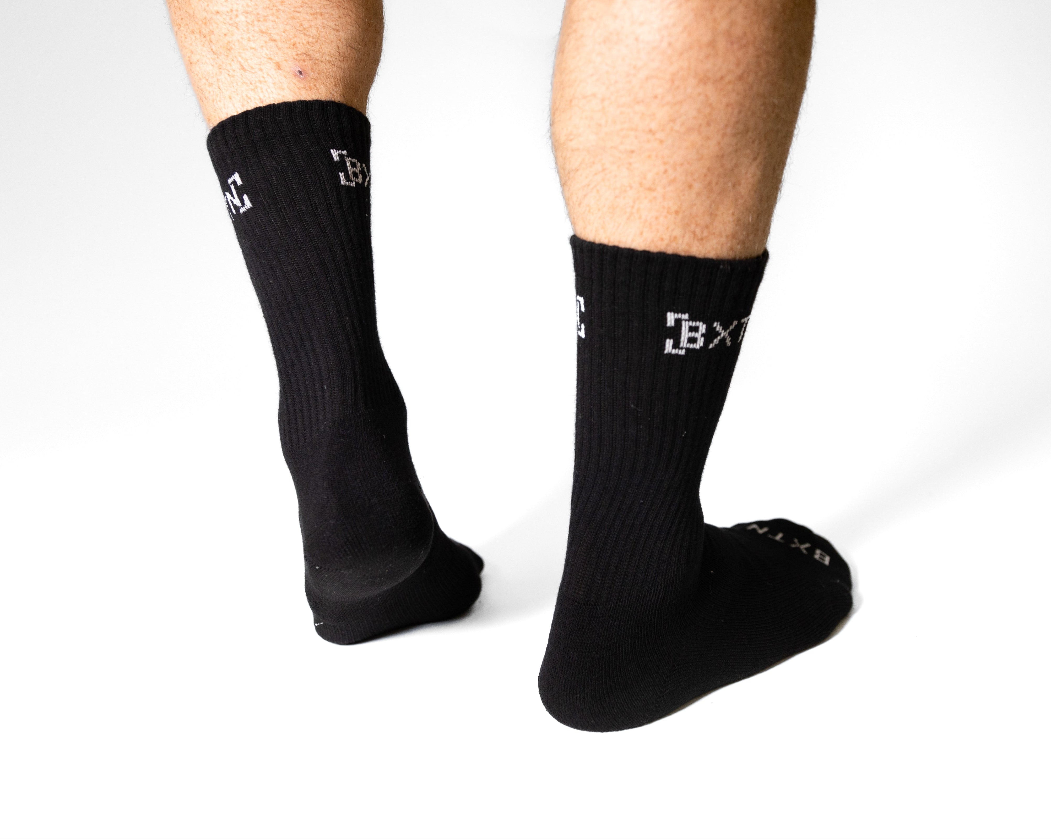 Sportsocken - Bio-Baumwolle, schwarz