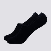 Bambus No Show Socken, schwarz