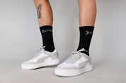 Sportsocken - Bio-Baumwolle, schwarz